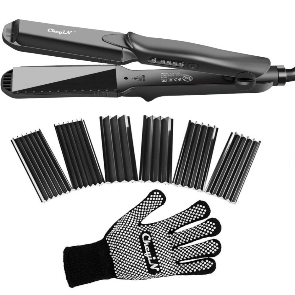 Flat iron and crimper